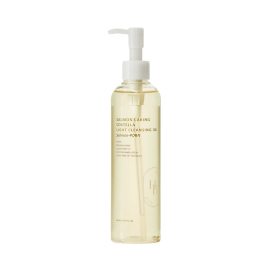 Cleansing Oil - Heveblue Salmon Caring Centella Light Cleansing Oil