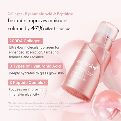 Serum - Medicube PDRN Pink Collagen Exosome Shot Serum 2000