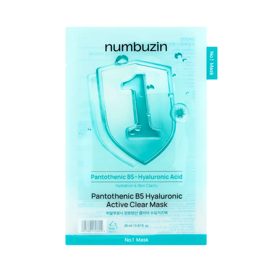 Sheet Mask - Numbuzin No.1 Pantothenic B5 Hyaluronic Active Clear Mask