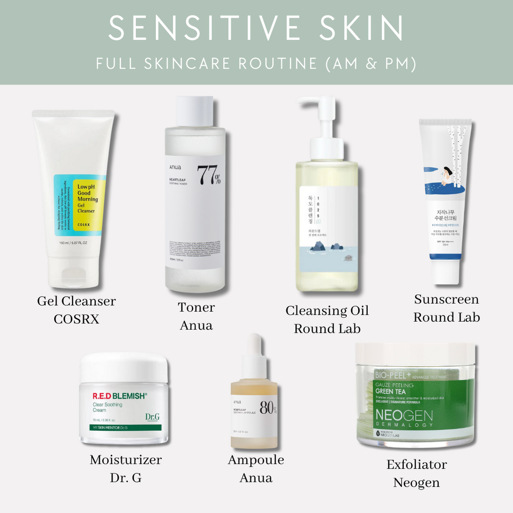 Best skincare sensitive deals skin
